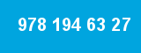 978 194 63 27 978 194 63 27